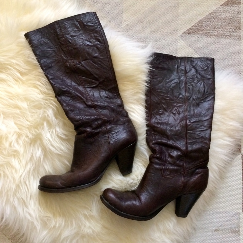 Buttery Soft Brown Leather Boots